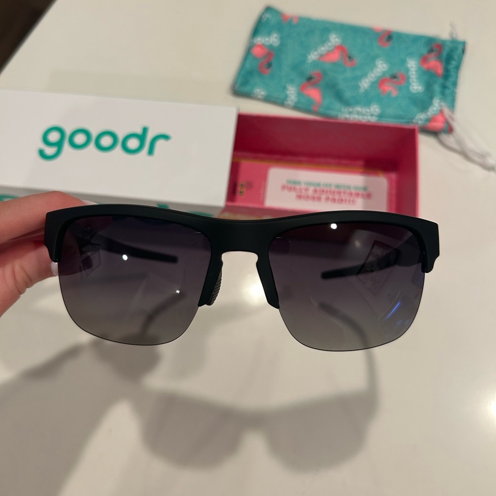 NWT Goodr “that new asphalt smell” sunglasses